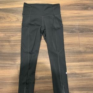 Lululemon Fast & Free 7/8 Melanite